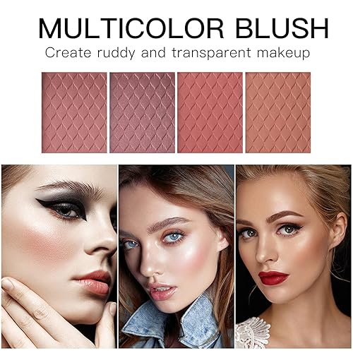 Miniatura 4 de Paleta de maquillaje de 90 colores para niñas, bonita paleta de maquillaje con paleta de sombra de ojos mate brillante, polvo de resaltado, base,