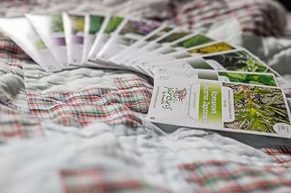 Lot de 750 Graines de semences d'herbes naturelles sans OGM - Pour Votre Jardin intérieur/extérieur. Origan, Persil, Basilic, Coriandre, Aneth. Produit au Qc, Canada 100%