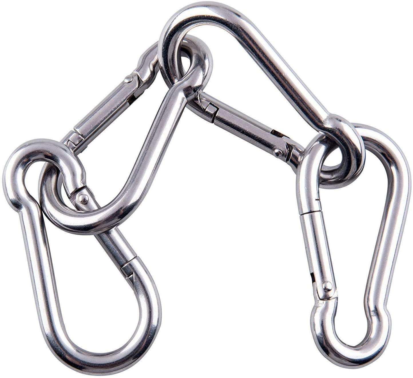 Woofy Metal Heavy Duty Eye Clasp Multipurpose- Best for Spring Pet Buckle, Key