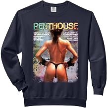 Penthouse Magazine 1985 Nov Bikini Model Vintage Beach Comfort Colors Adult Sweatshirt