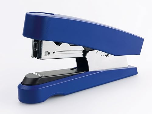 Miniatura 3 de Novus B 10fc - Grapadora plana con capacidad para 20 hojas, color azul