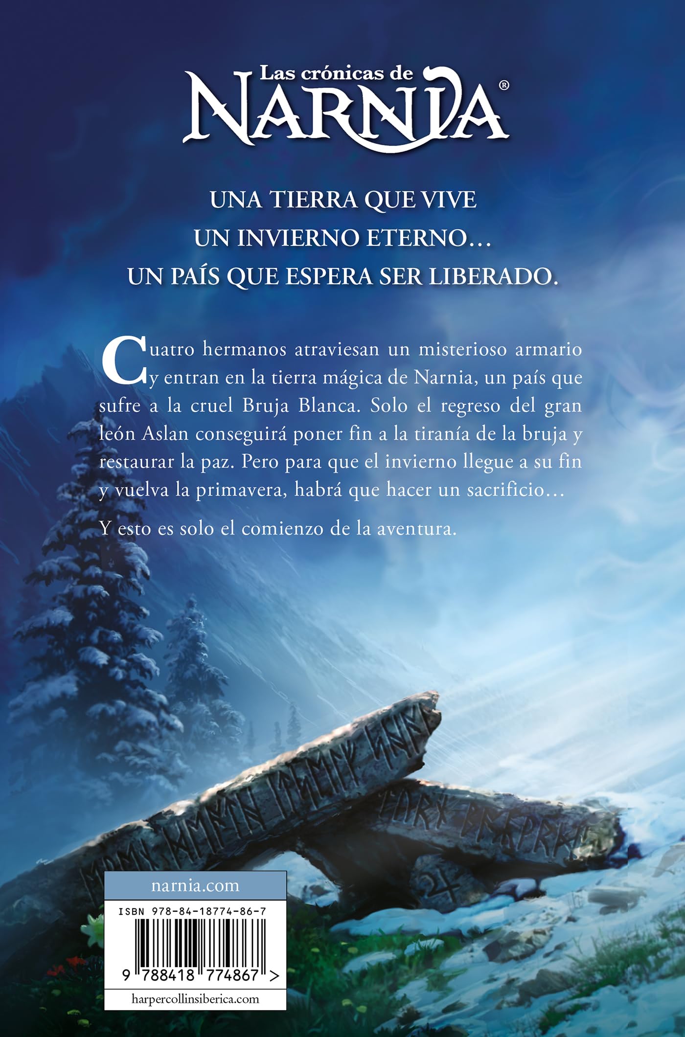 LAS CRONICAS DE NARNIA: EL LEON, LA BRUJA Y EL ARMARIO (LIBRO 2)