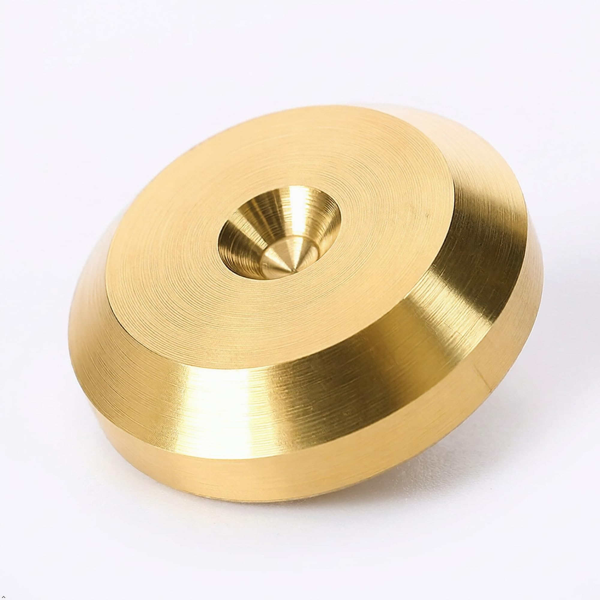 PrecisionGeek - Podkładki Pod Kolce Głośnikowe Średnica 40mm Mosiądz (4 sztuki)