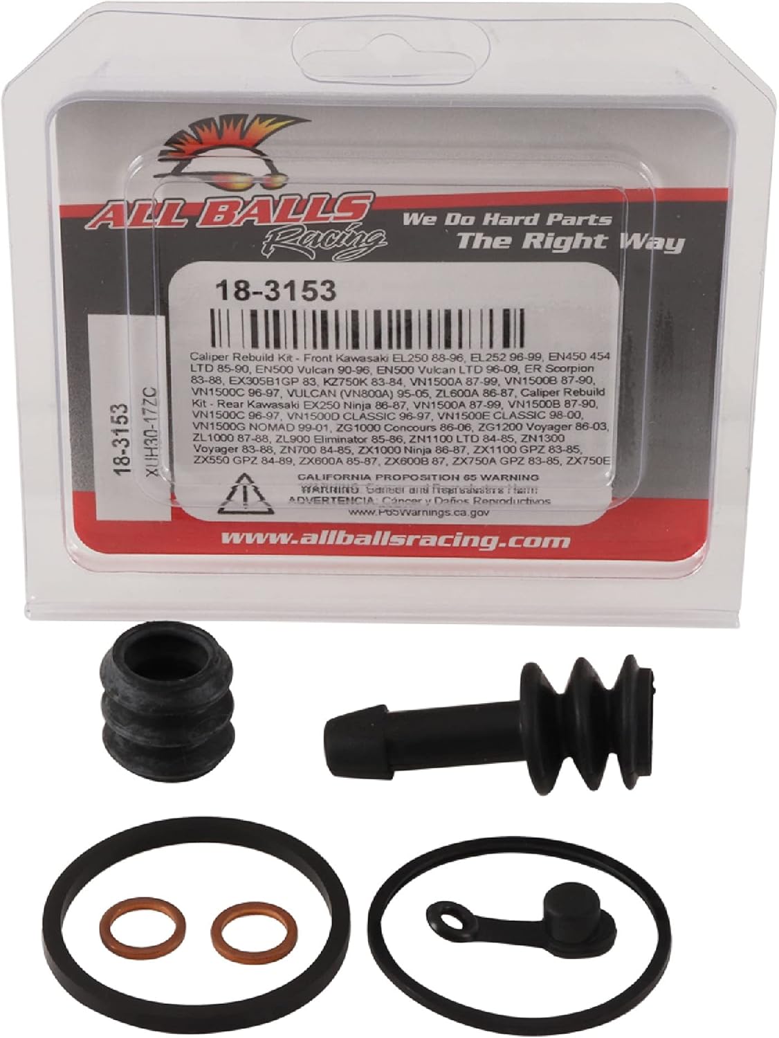 All Balls Racing 18-3153 Caliper Rebuild Kit