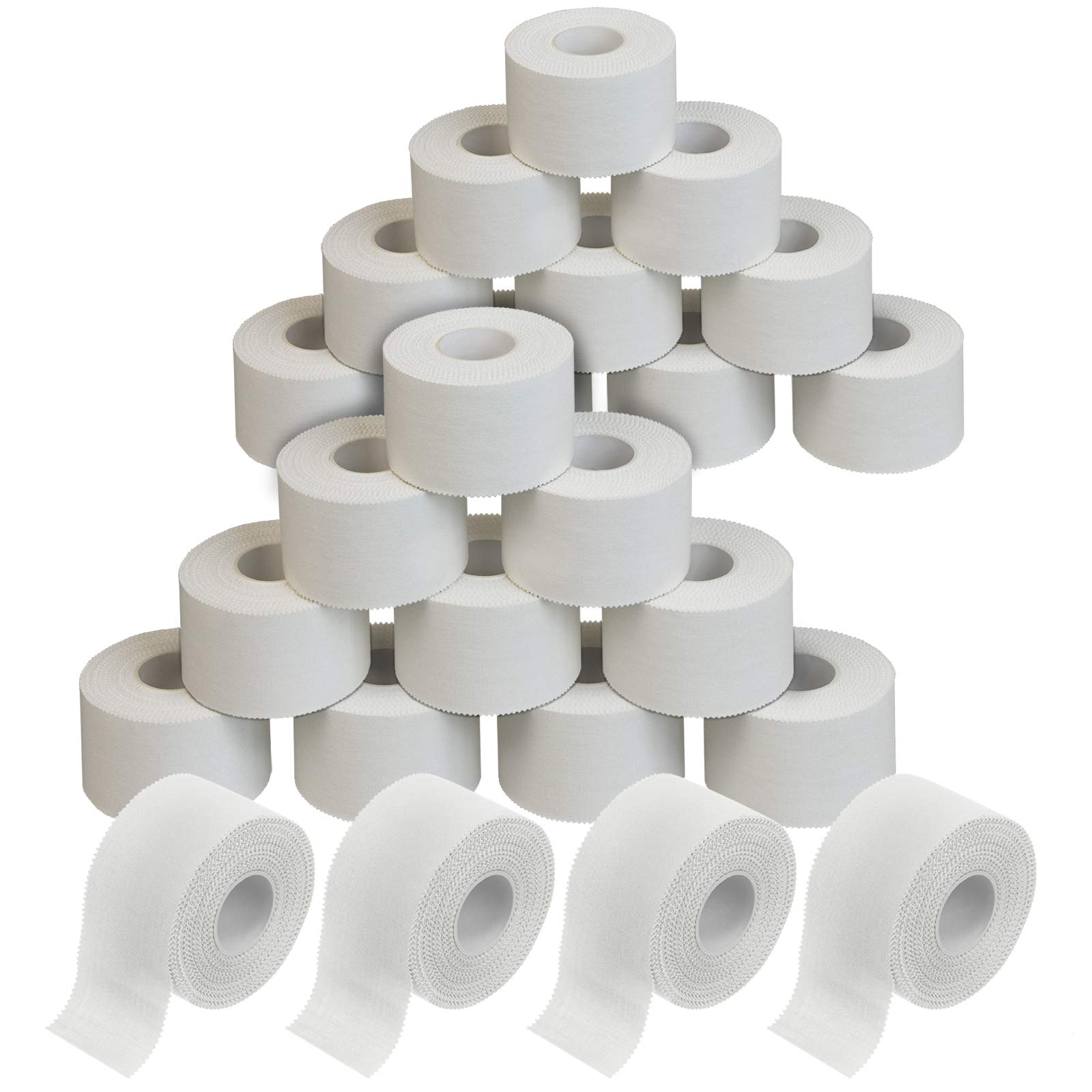 ALPIDEX 24 x Sport Tape 3,8 cm x 10 cm Nastro Adesivo Sport Molti Colori 100% Cotone Non Elastico