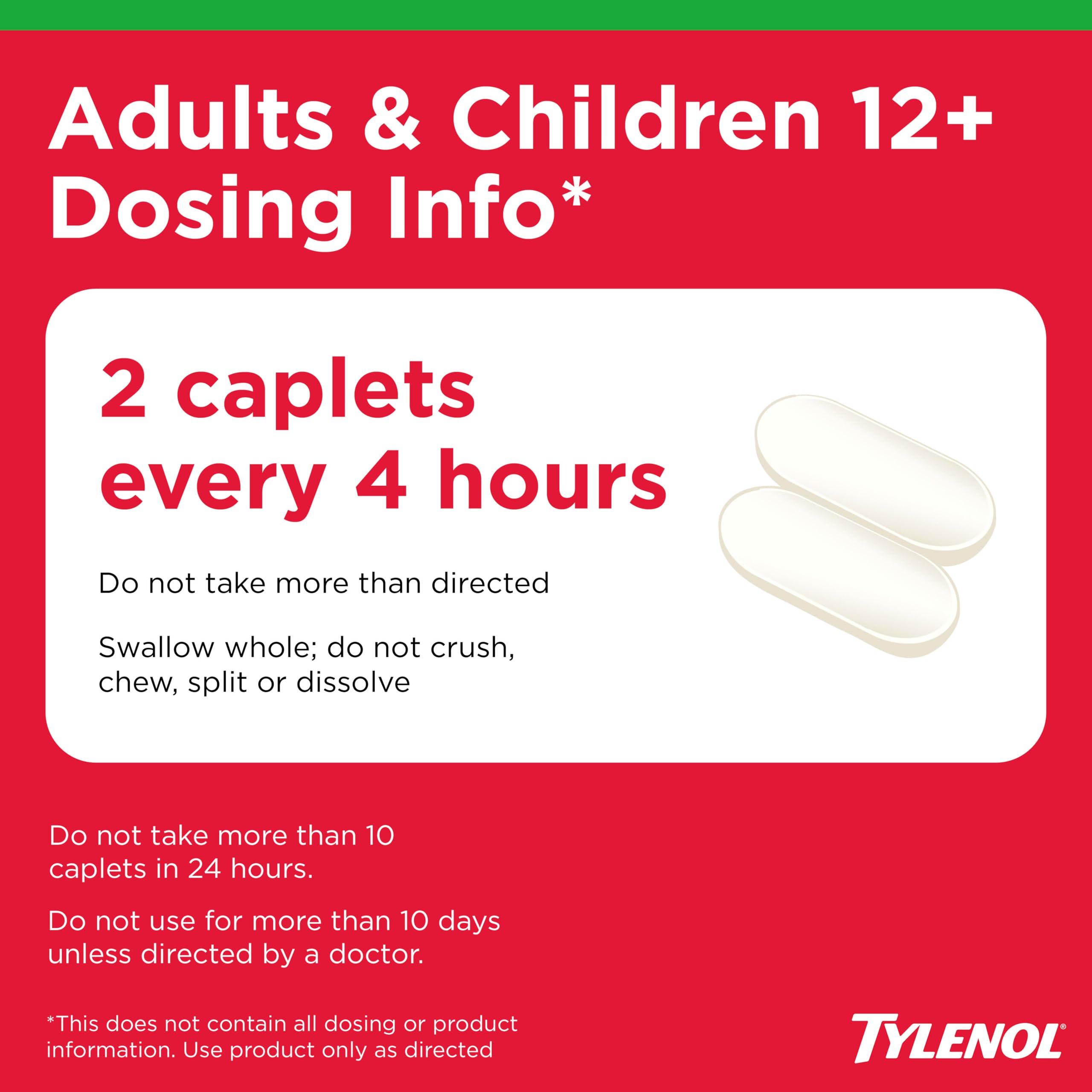 Tylenol Sinus Severe Daytime Cold & Flu Relief Caplets, 24 Ct — Amazon image 5