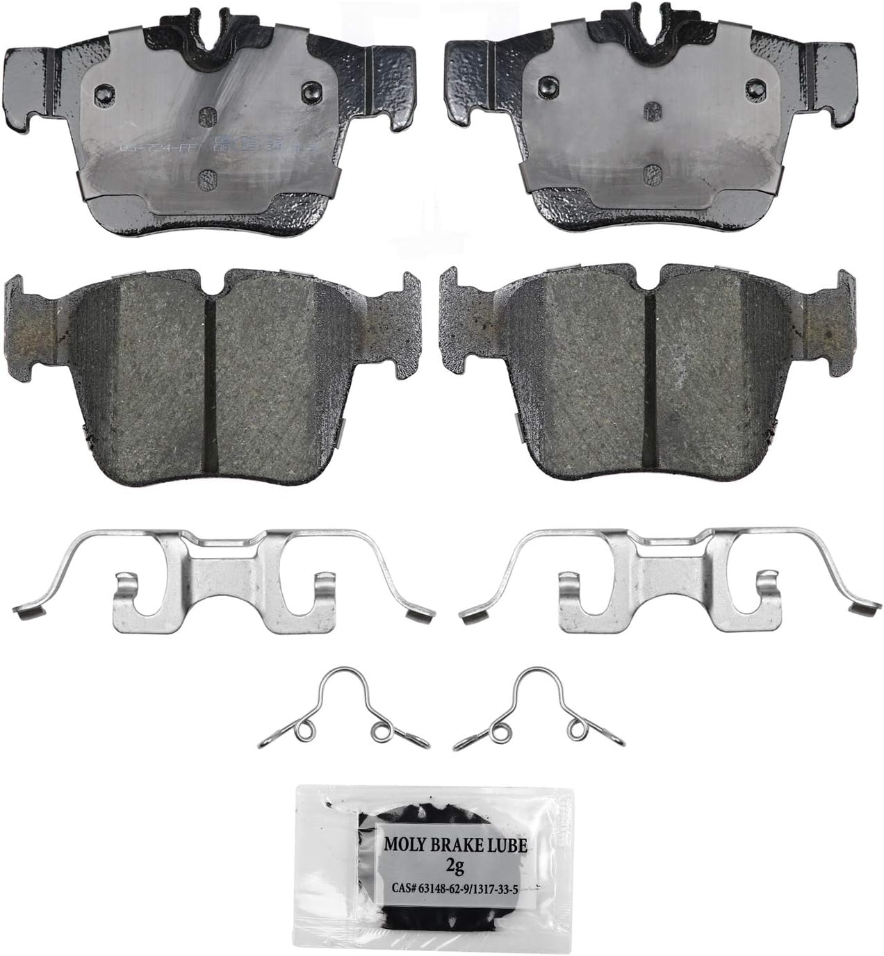 Wagner QuickStop ZD1872 Rear Disc Brake Pad Set for 2019 Mercedes-Benz GLC300