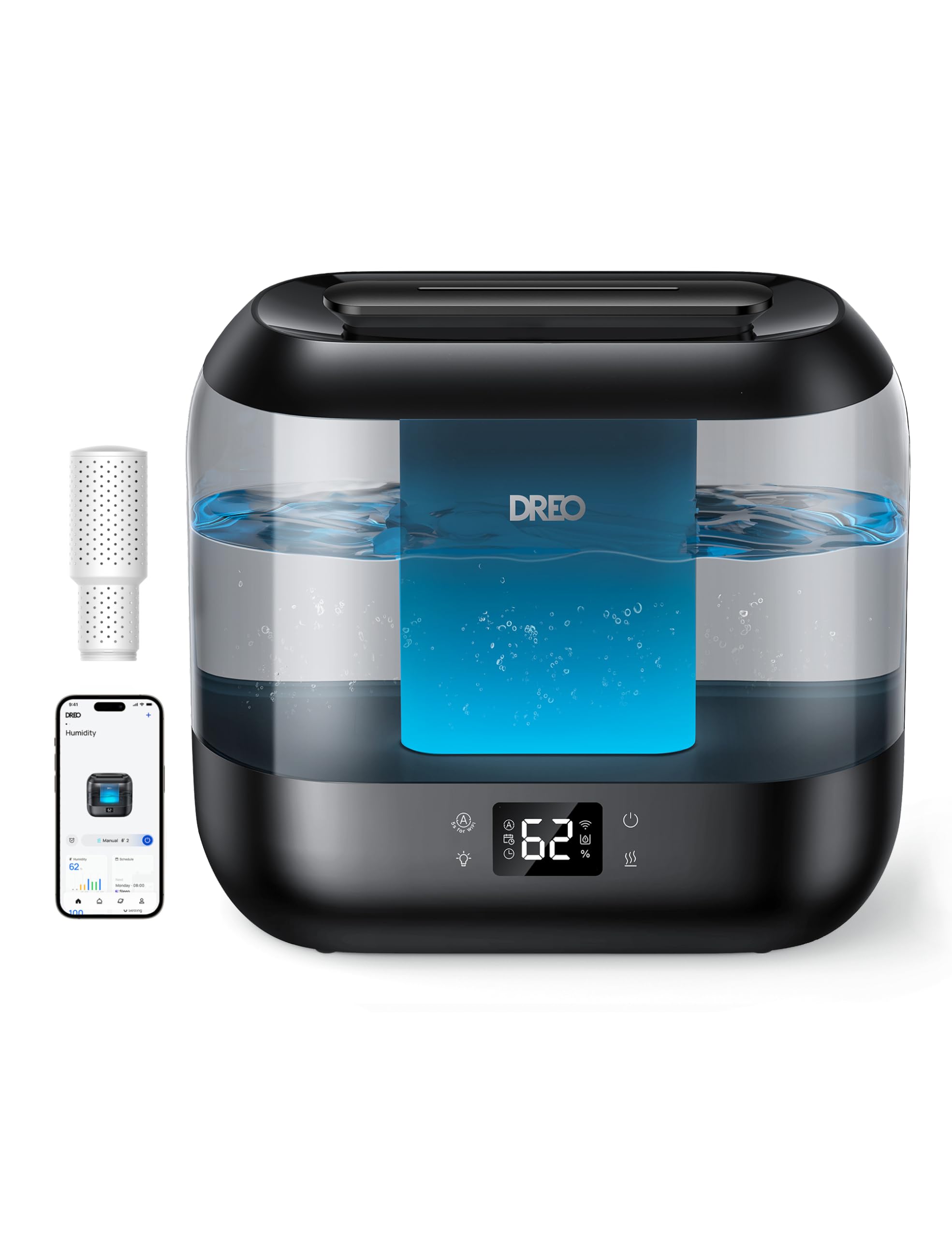 DREO Smart Humidifier - Auto Humidity Control -8