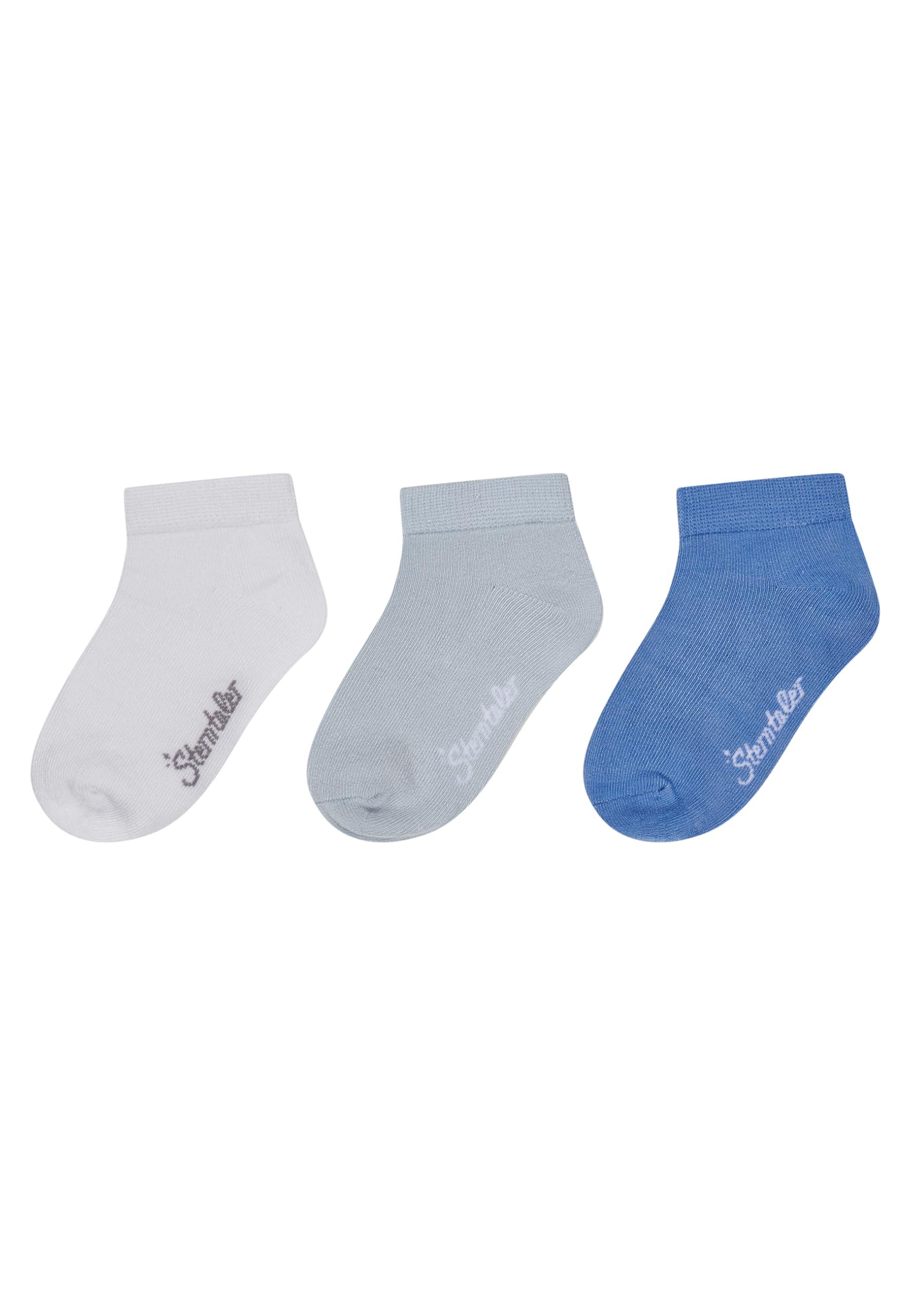 Sterntaler Jungen Sneaker Socken 3er Uni Söckchen
