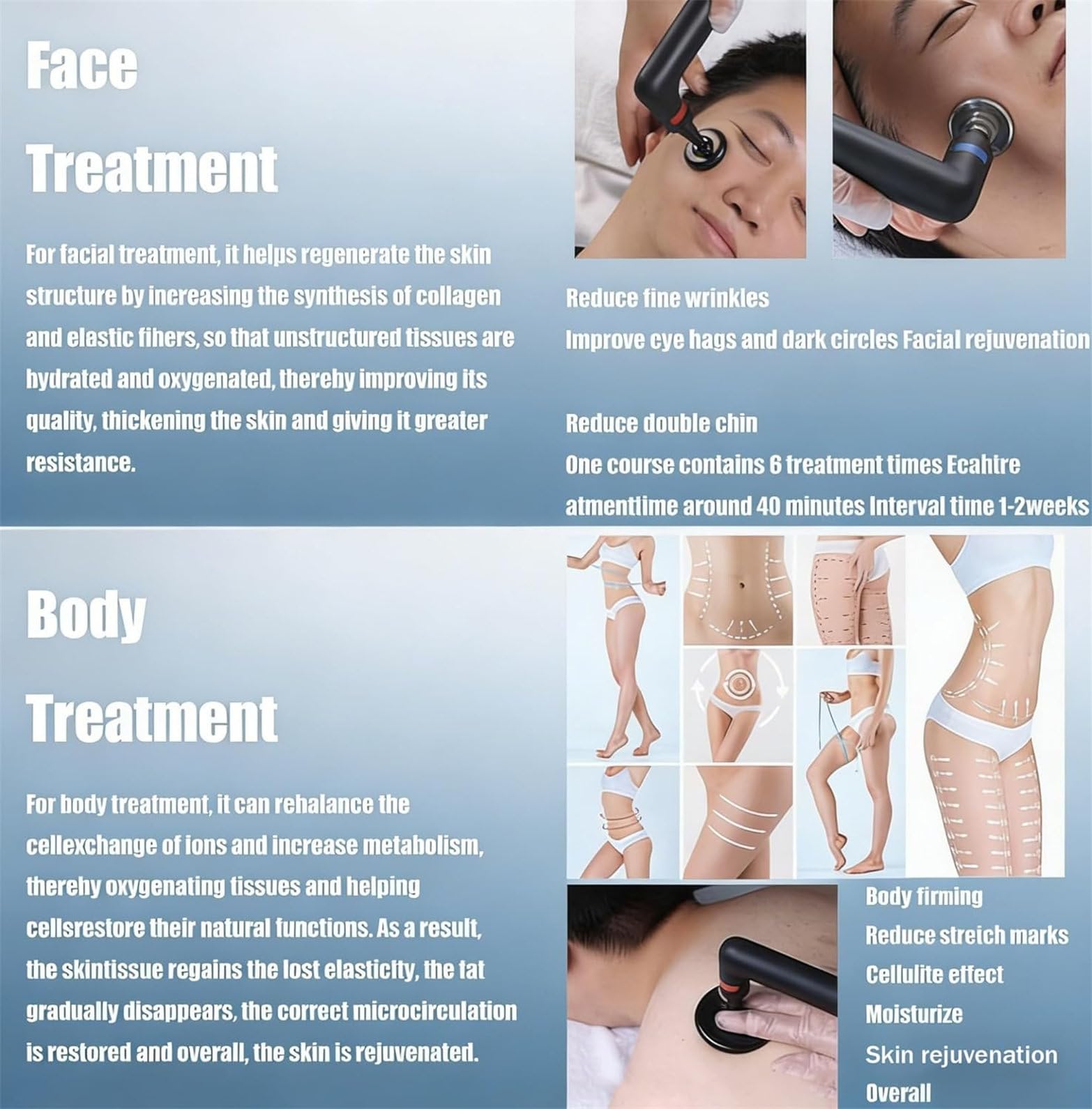 Apparecchio per Diatermia Deep Care Therapy a 448Khz, Dispositivo per Fisioterapia Tecar, Diatermia per Terapia Corporea, Lifting E Rassodamento della Pelle, Sollievo dal Dolore Sollievo