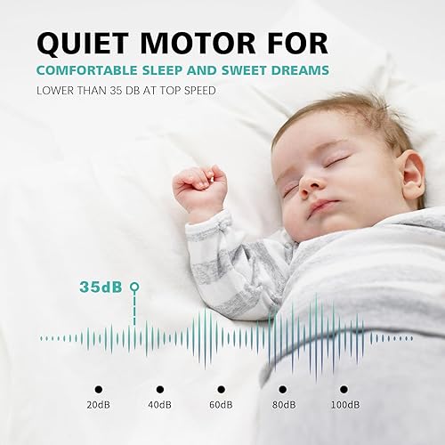 Miniatura 8 de OUATER Ventilador de techo de montaje empotrado con luces, ventiladores de techo negros de perfil bajo de 52 pulgadas con control remoto de luces,