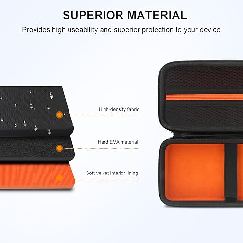 Vista 68 de Elonbo Funda de transporte para calculadora gráfica de color Texas Instruments TI-84 Plus CE/TI-84 Plus/TI-83 Plus/TI-83 Plus CE, bolsillo de malla