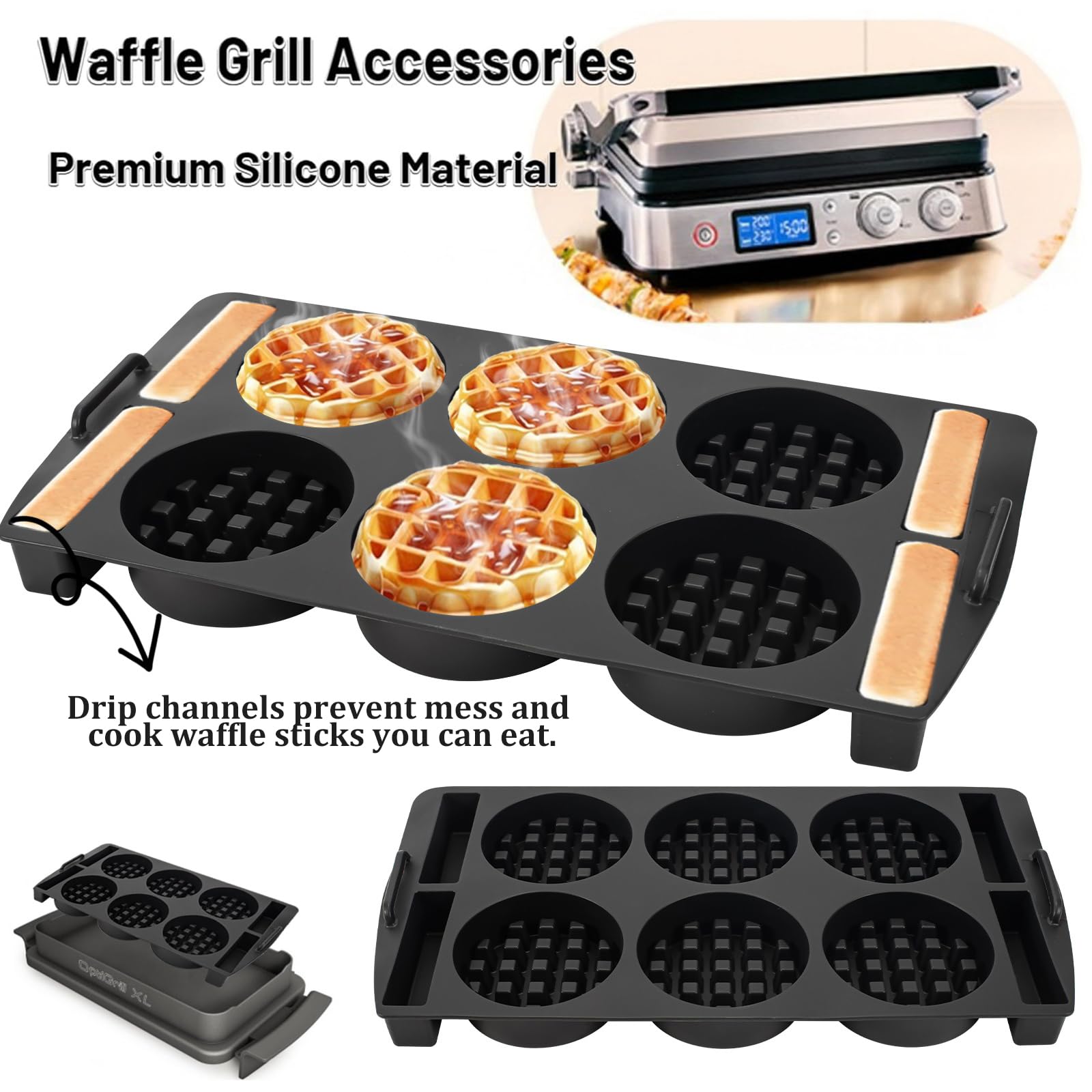 Wafels met fruit - Recepten OptiGrill 2in1 | Tefal