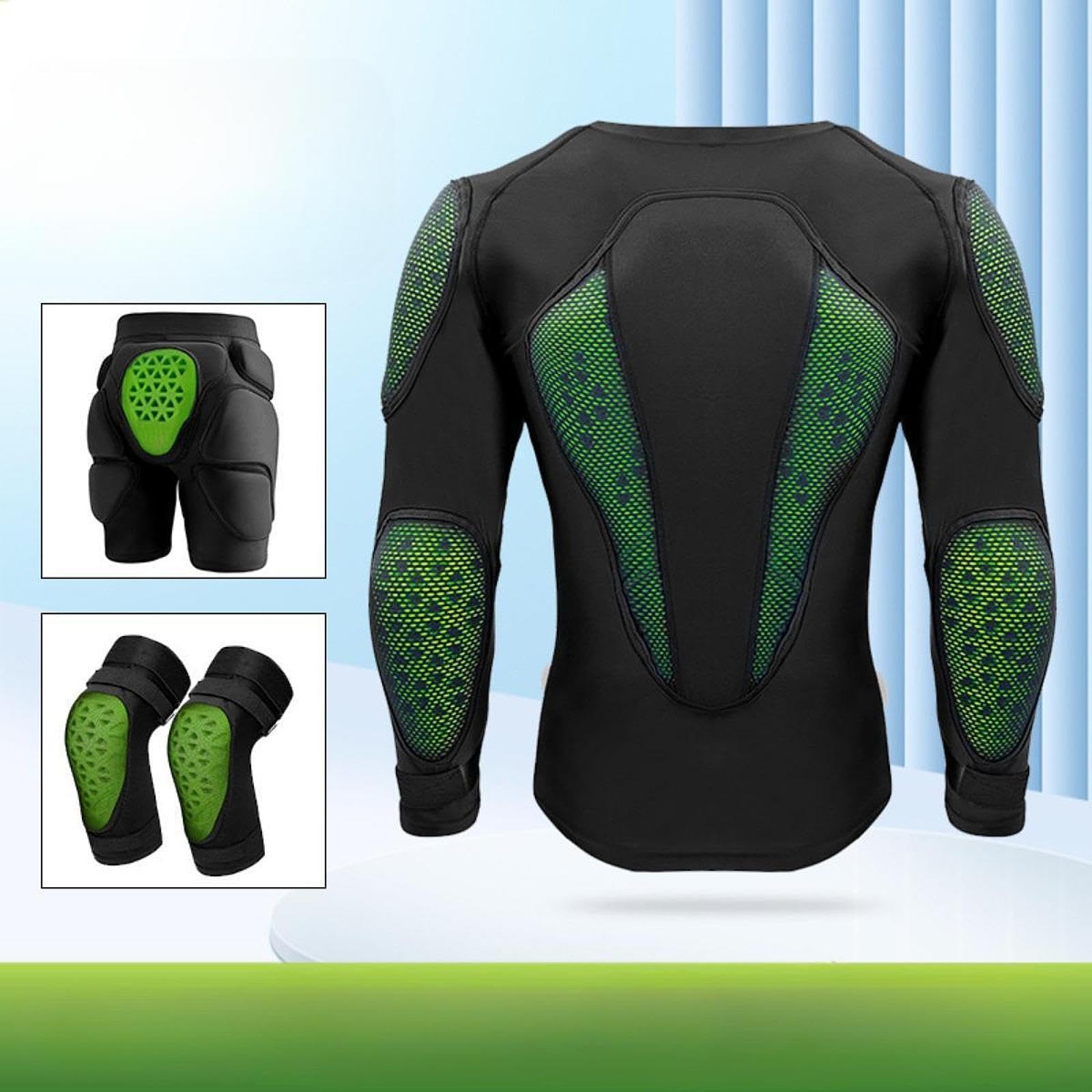Chaqueta de de Protección para Adultos, Transpirable, para Motocross, Ciclismo, Descenso, Tabla Individual Y Doble, SG