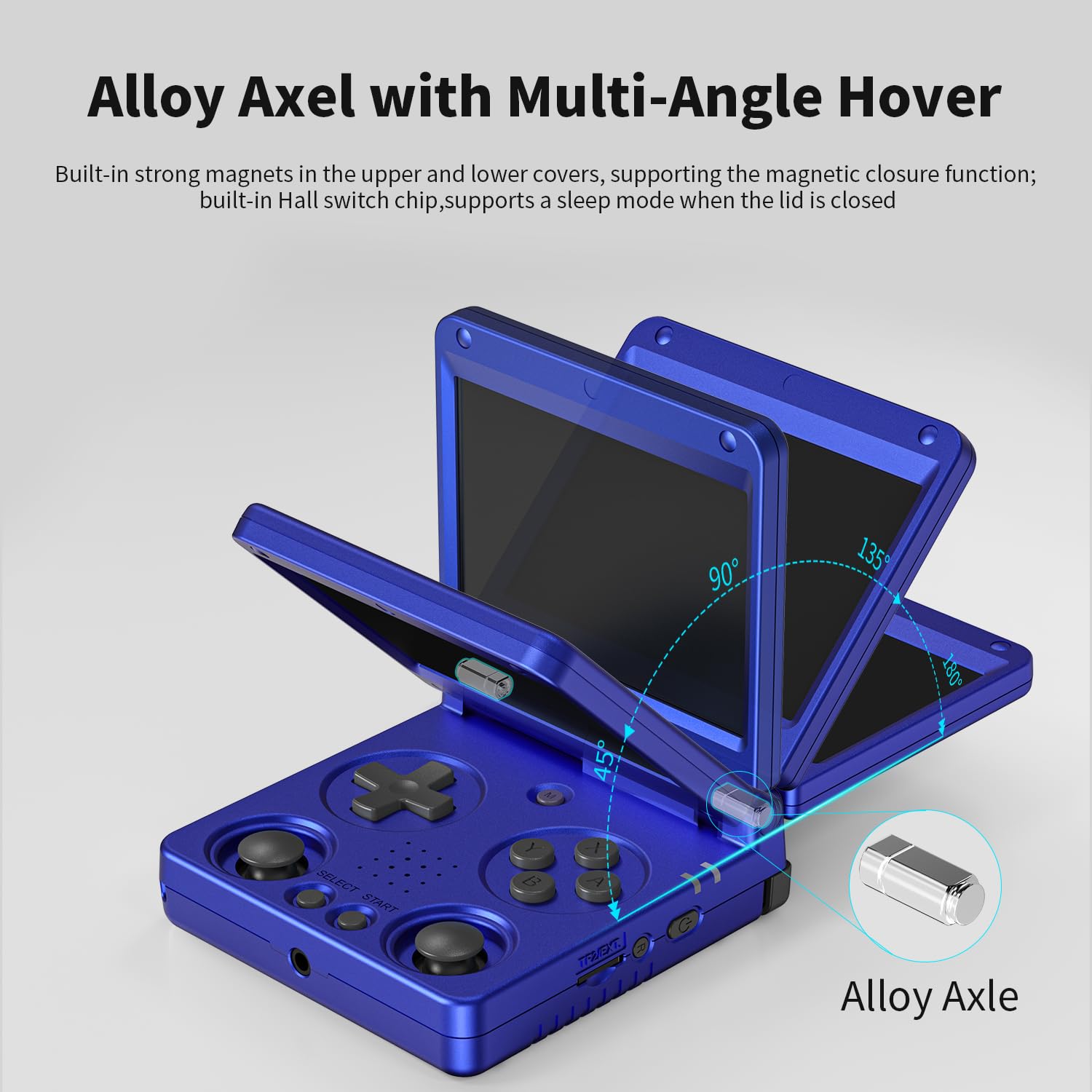 ANBERNIC RG34XXSP Retro Handheld Game Console, RG 34XXSP Clamshell