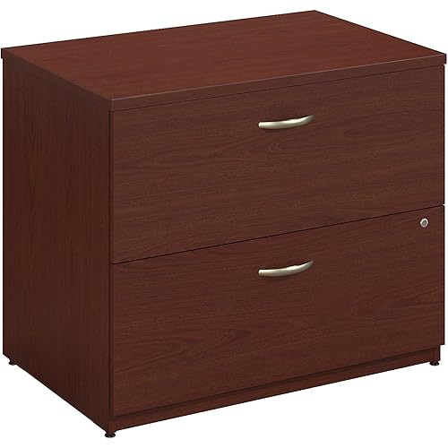 Series C Lateral File Cabinet in Mahogany