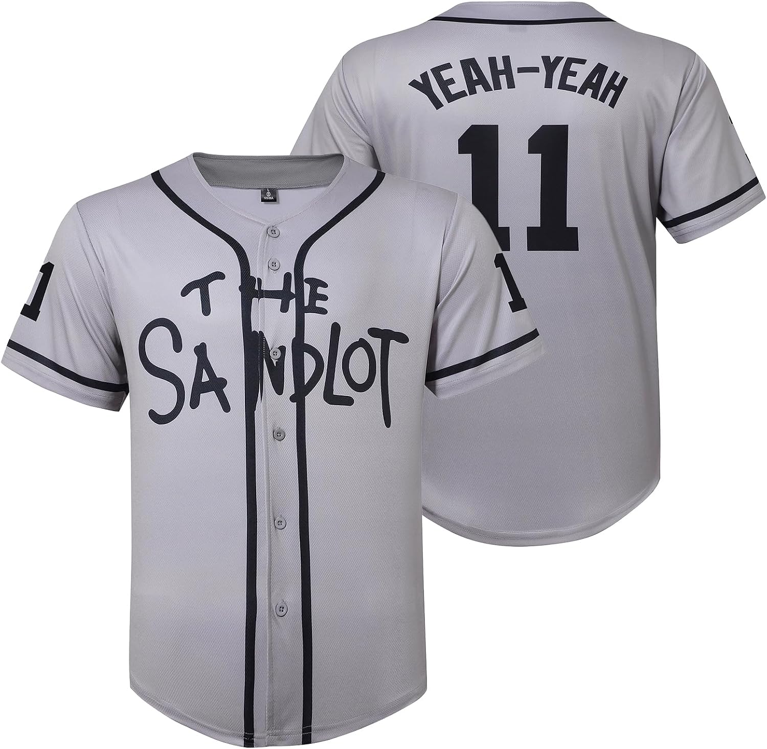 The Sandlot Jersey 90s Classic Movie Baseball Jerseys for Men