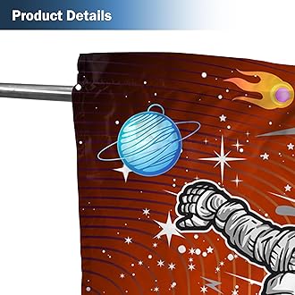 Yilinata Space Astronaut Skateboard Window Curtains for Kids Boys Girls Cartoon Rocket Rush to The Moon Baby Bedroom Nursery Toddler Home Rod Pocket Drapes Decor Durable Fabric 84 in x 84 in