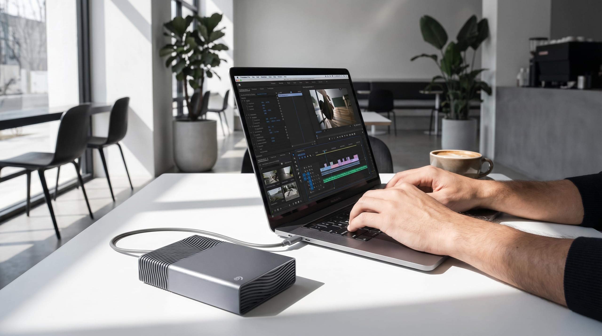 Seagate 8TB One Touch Disque Dur Bureau | USB-C (STNB8000400)