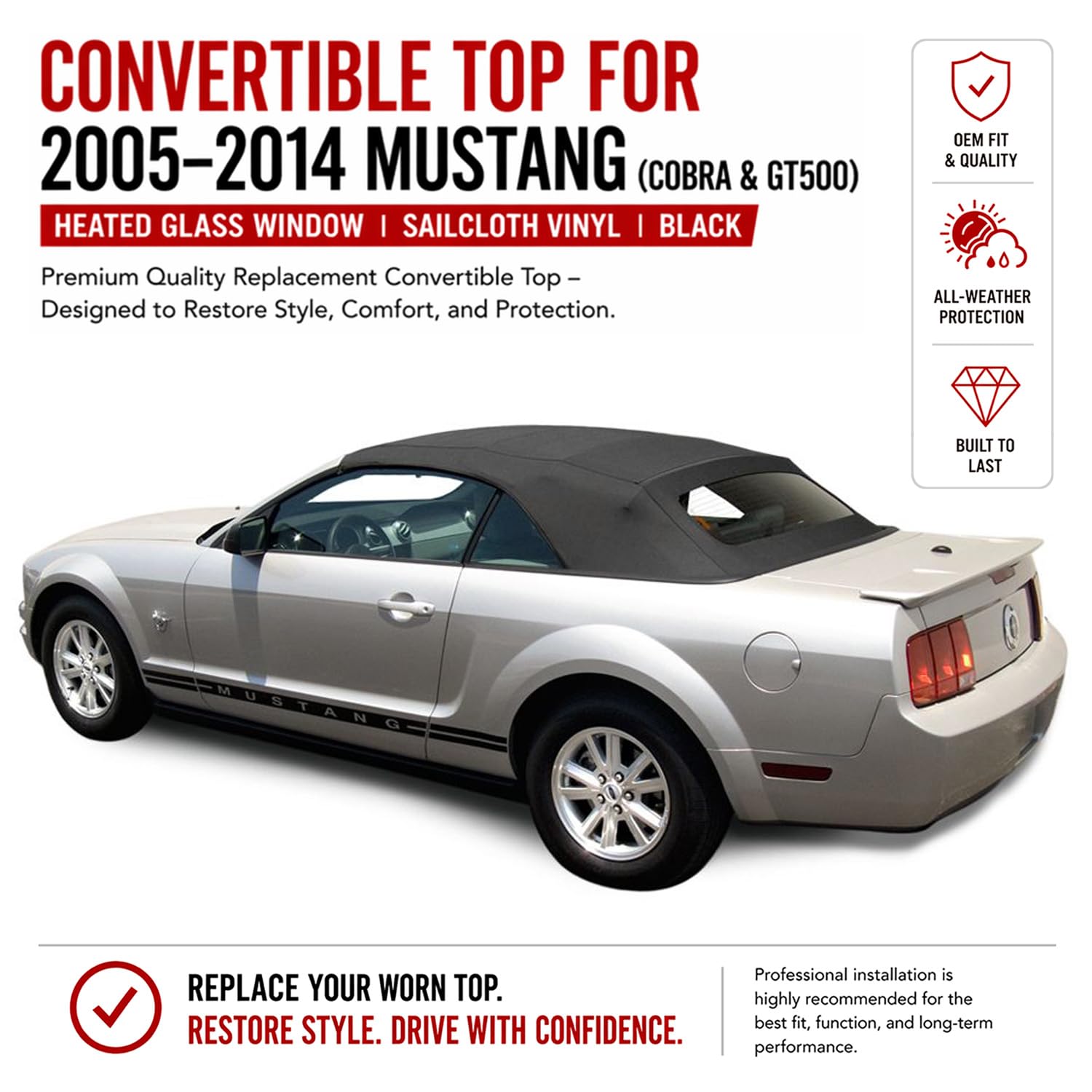 良品★FORD★マスタング/アルミスカッフプレート★2013年外し Amazon | フォードマスタングコンバーチブルトップ交換用 2005 2014