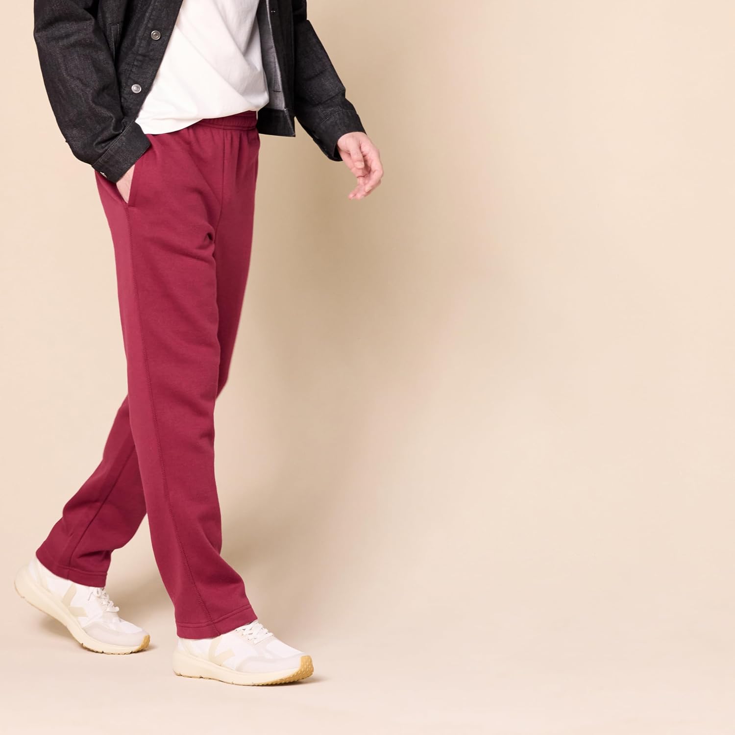 Amazon Essentials Men's Fleece Open Bottom Sweatpant (Available in Big & Tall) - Image 3