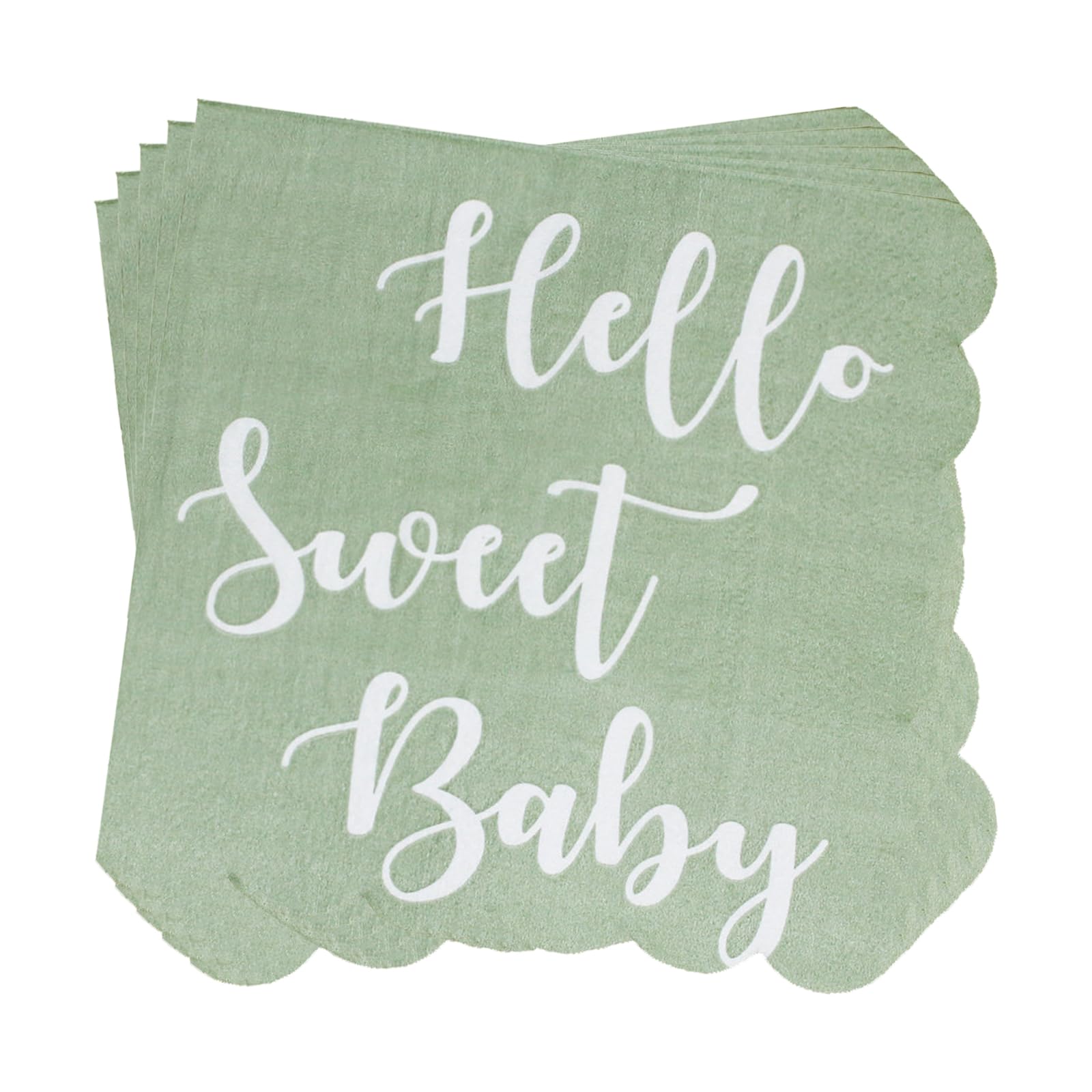 Happy Birthday Napkins- Serviettes,Disposable Party Napkins Set for Table Decorations Cocktail Supplies(2 Layers-33x33cm) (Baby Shower)