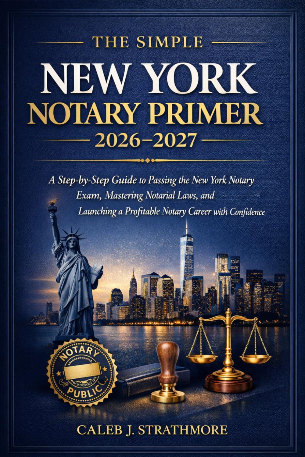 The Simple New York Notary Primer 2026 – 2027: A Step-by-Step Guide to Passing the New York Notary Exam, Mastering Notarial Laws, and Launching a Profitable Notary Career with Confidence