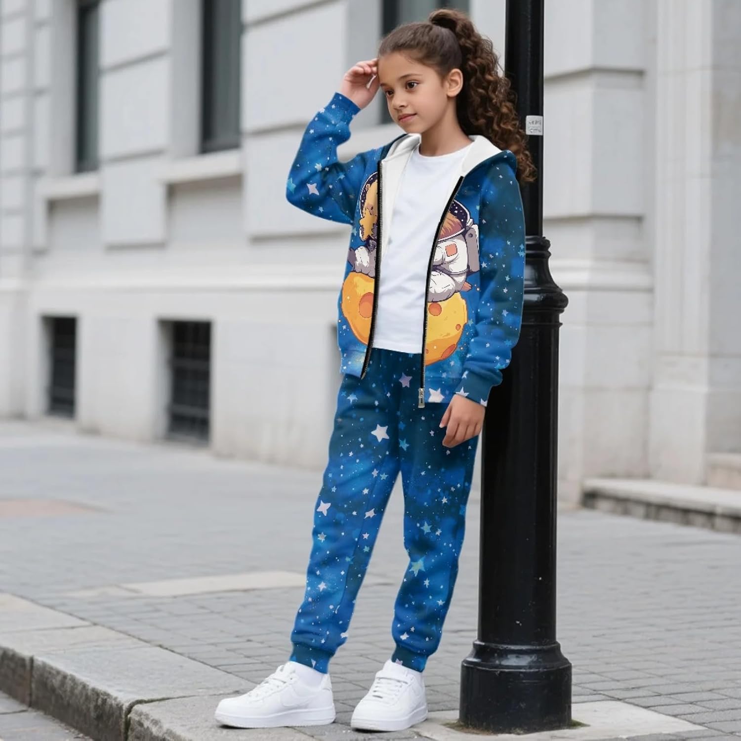 HUIACONG Sweatsuits for Children Sweat Suit for Girls Boys Tracksuits