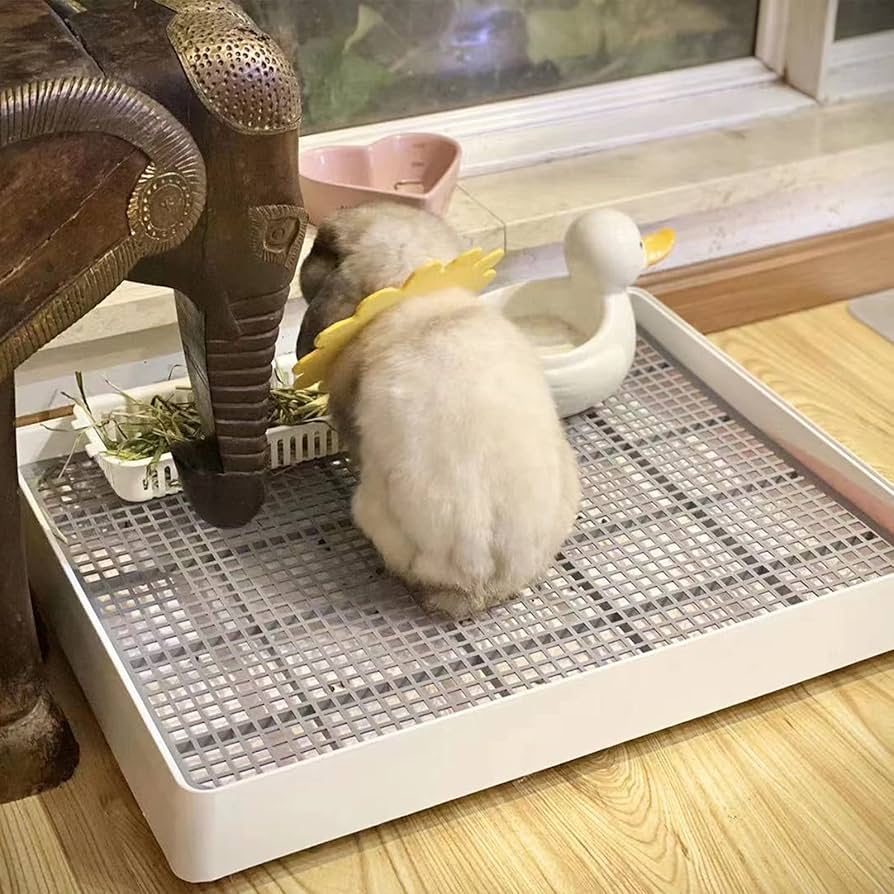 うさぎ飼育セット　ケージ　トイレ　トイレシーツ　給水パーツ シーズイシハラ クリーンモフ 小動物用 ケージ専用 両面吸収