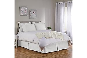 Tailored Bed Skirt: Luxe Cotton Blend Elegance by ShopBedding