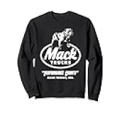 Mack Trucks Performance Counts Bulldog Logo Trucking Sweatshirt