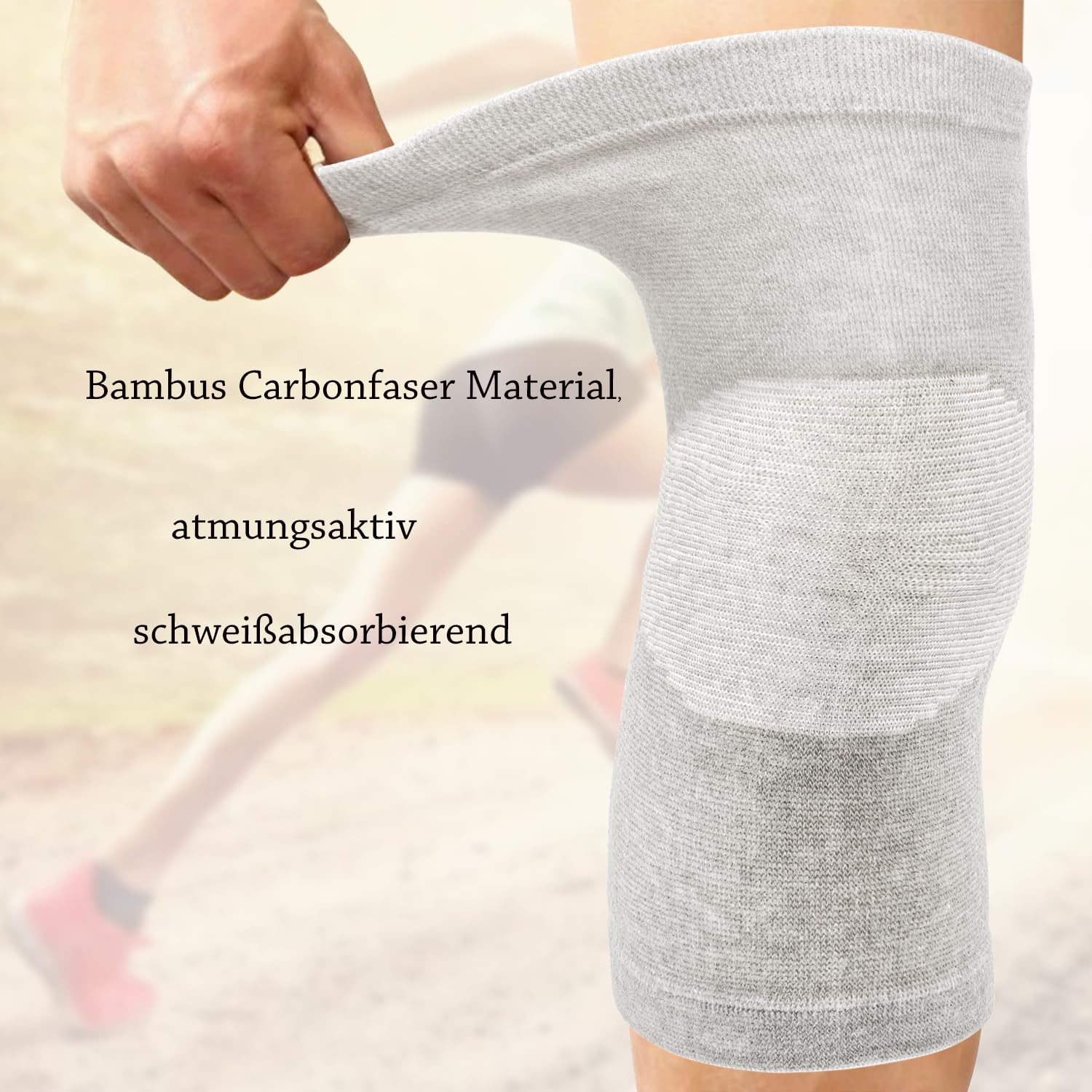 Zouwel Bambus Kniebandage 2 Stck, Kniebandage Mnner Damen, Knee Support  Bandage Knie mit Kompression fr Volleyball, Training, Kniebandage  Arthrose, Kniebandage Sport, Knee Sleeves : Amazon.de: Drogerie &  Krperpflege