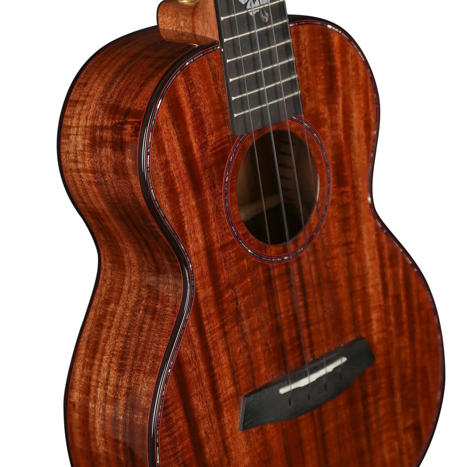 ukulele erwachsene Ukulele-Konzert-Tenor Ganz Massiv Glänzend Hawaii Für Professionelle Spieler Mit Tonabnehmer Premium-Gigbag Gurt(Ukulele,26)