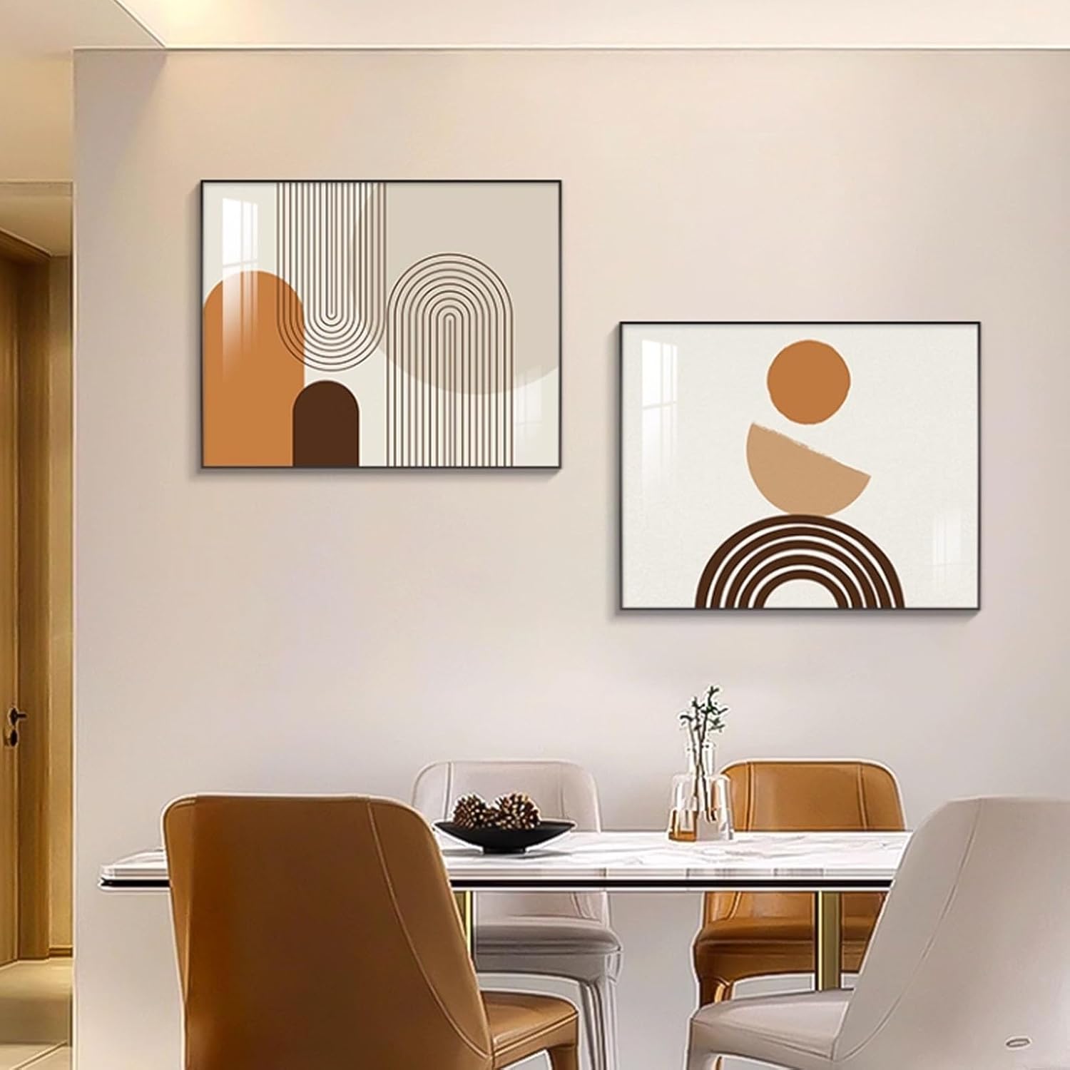 Wall Decoration Electrical Panel Cover Breaker Box Cover Decorative, Electric Meter Box Decorative Painting Hide Distribution Covers Painting(A,45X35cm/17.7x13.8in(LxH))