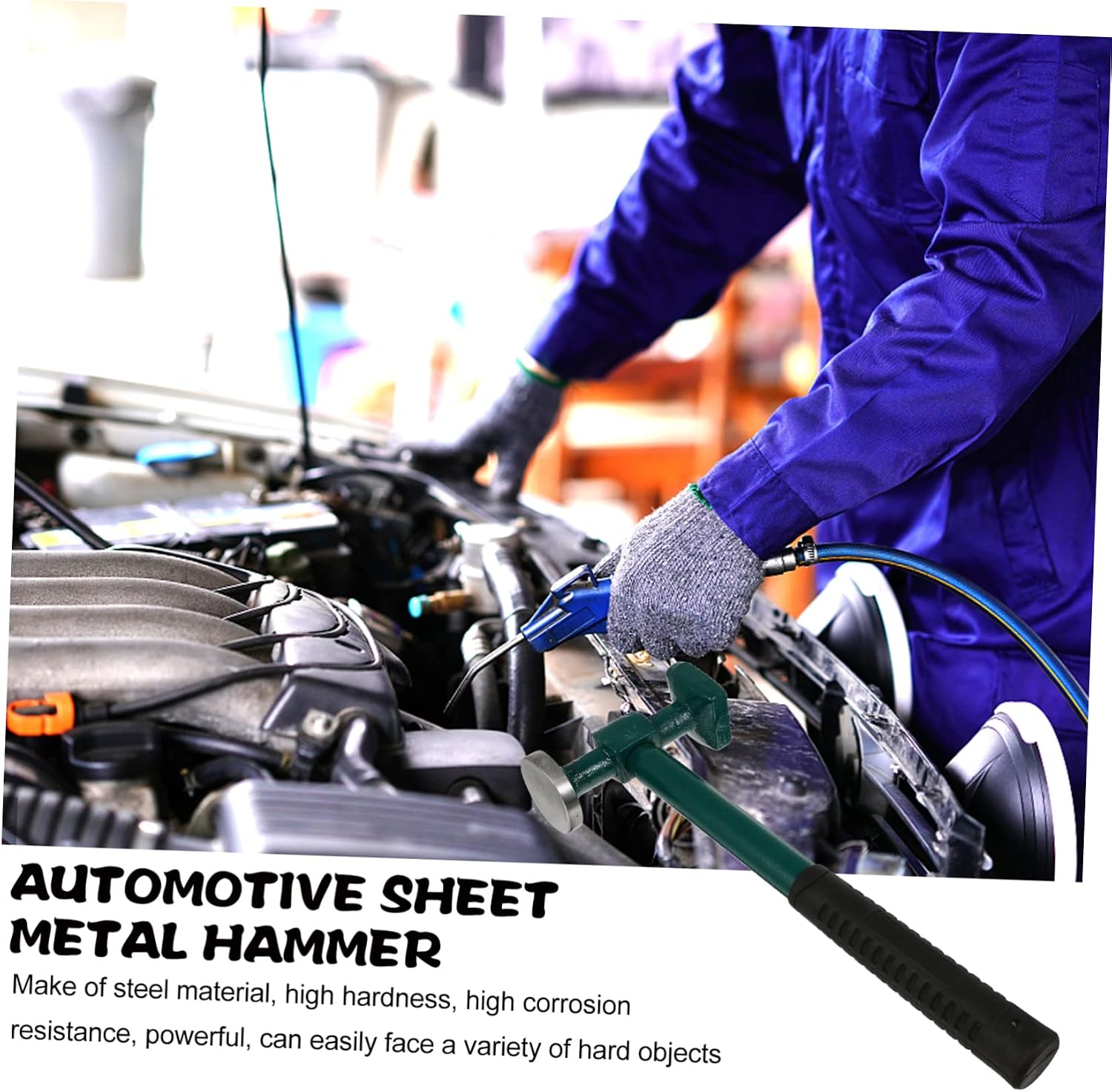 LIFKOME Metal Hand Sturdy Auto Body Repair Tool Ergonomic Grip for Precision Shaping Essential Hand Tool for Car Repairing