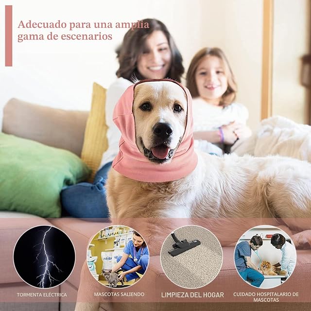 Foto 6 de 6 de TRKETK 2 Piezas Orejeras de Aseo para Perros Protección contra el Ruido