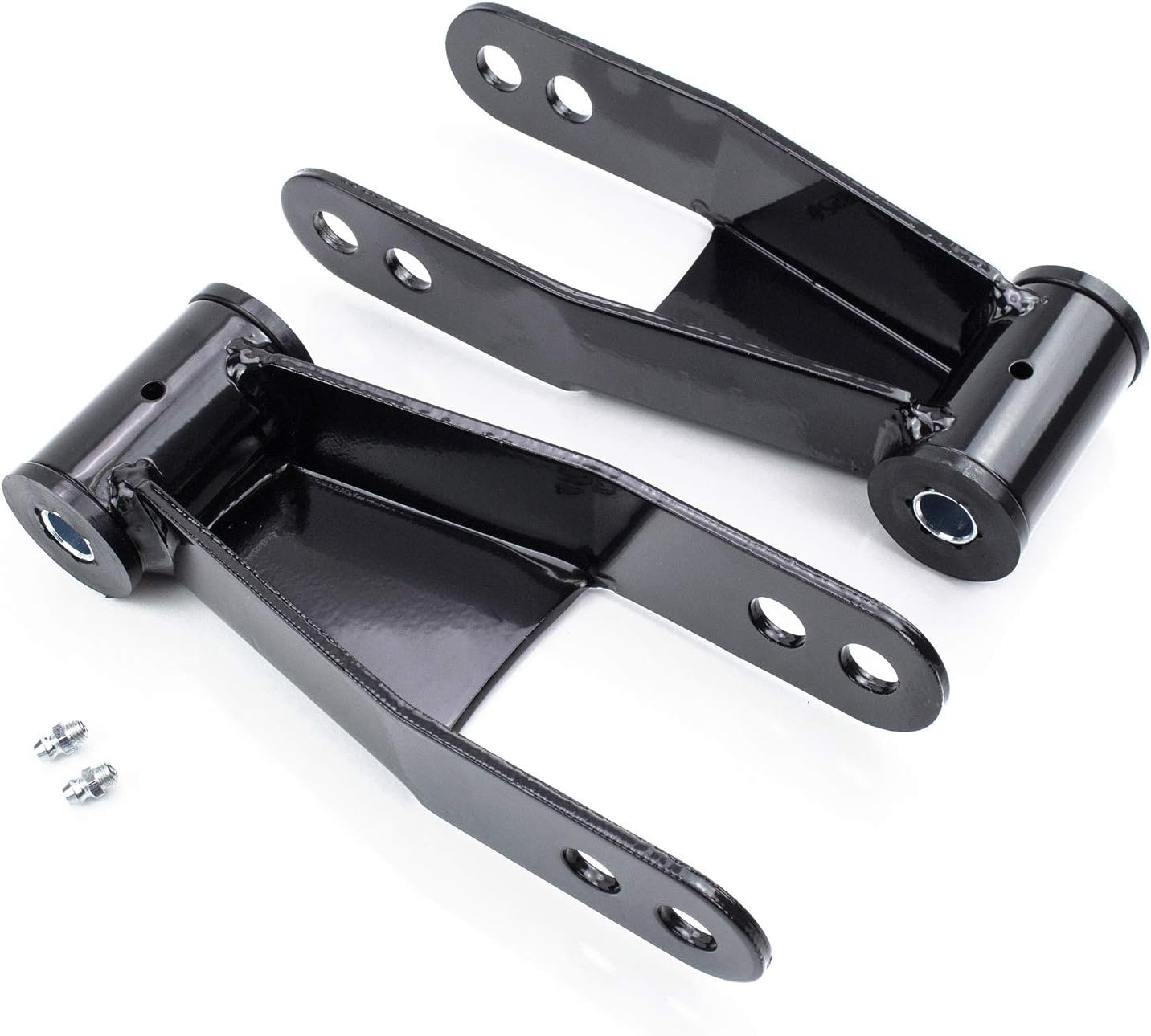 WULF 1" to 3" Front 1.5" to 2" Rear Adj Leveling Lift Kit with Extended Shocks 1998 to 2011 compatible with model Ford Ranger 4X4 with Torsion Bar Suspension