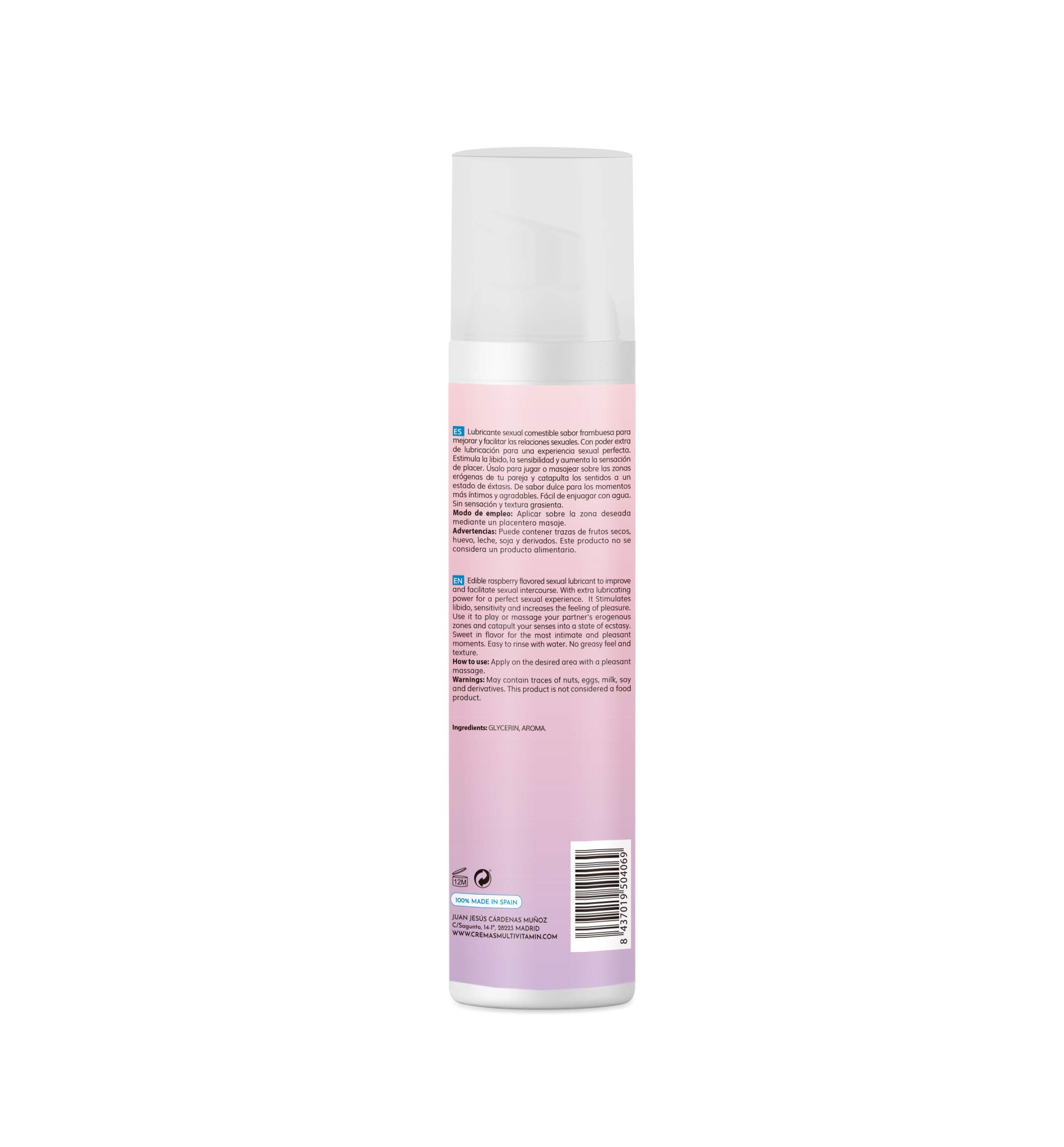 Pack "Mantente siempre listo para tus encuentros": Espuma genital limpiadora en seco y lubricante 100% natural en 100 ml. ambos formatos