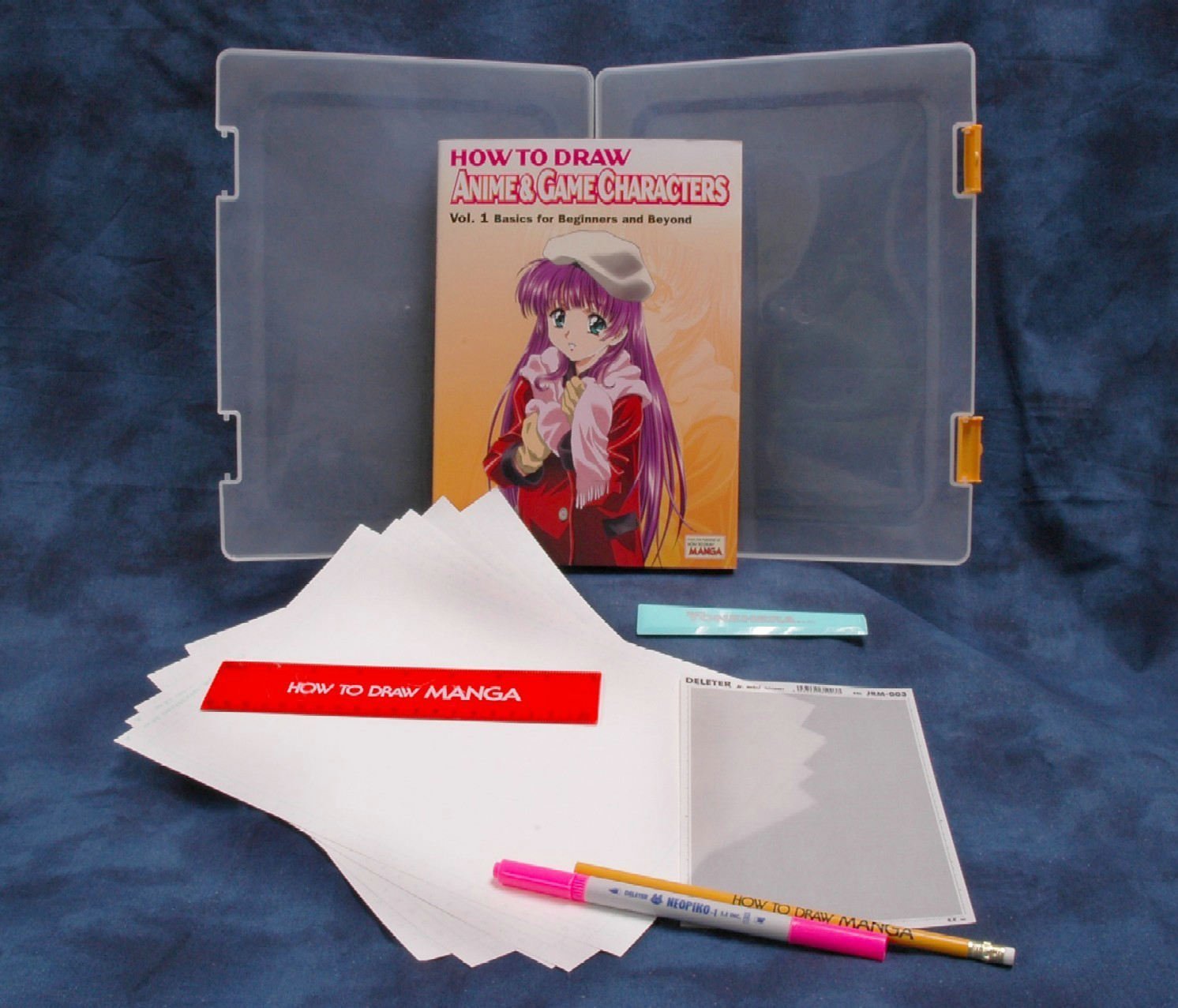 Official How To Draw Anime & Game Characters Illustration Kit Amazon