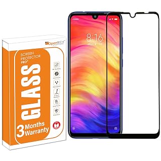 OpenTech® Military-Grade Tempered Glass Screen Protector Compatible for Xiaomi Redmi 10 / Redmi 10C / Redmi 10 Power with Edge to Edge Coverage and Easy Installation kit
