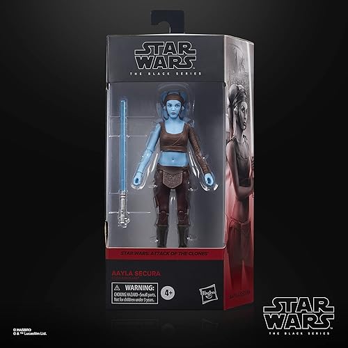 Miniatura 2 de STAR WARS The Black Series Aayla Secura - Figura de acción coleccionable de Aayla Secura de 6 pulgadas, juguetes para niños a partir de 4 años