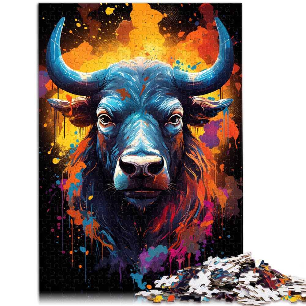 2000 Pieces Jigsaw Puzzles for Adults realism of cows Challenging Game Toys Christmas Birthday Gifts 27.56 in x39.37 in for teenager Age 14+ โ image 1