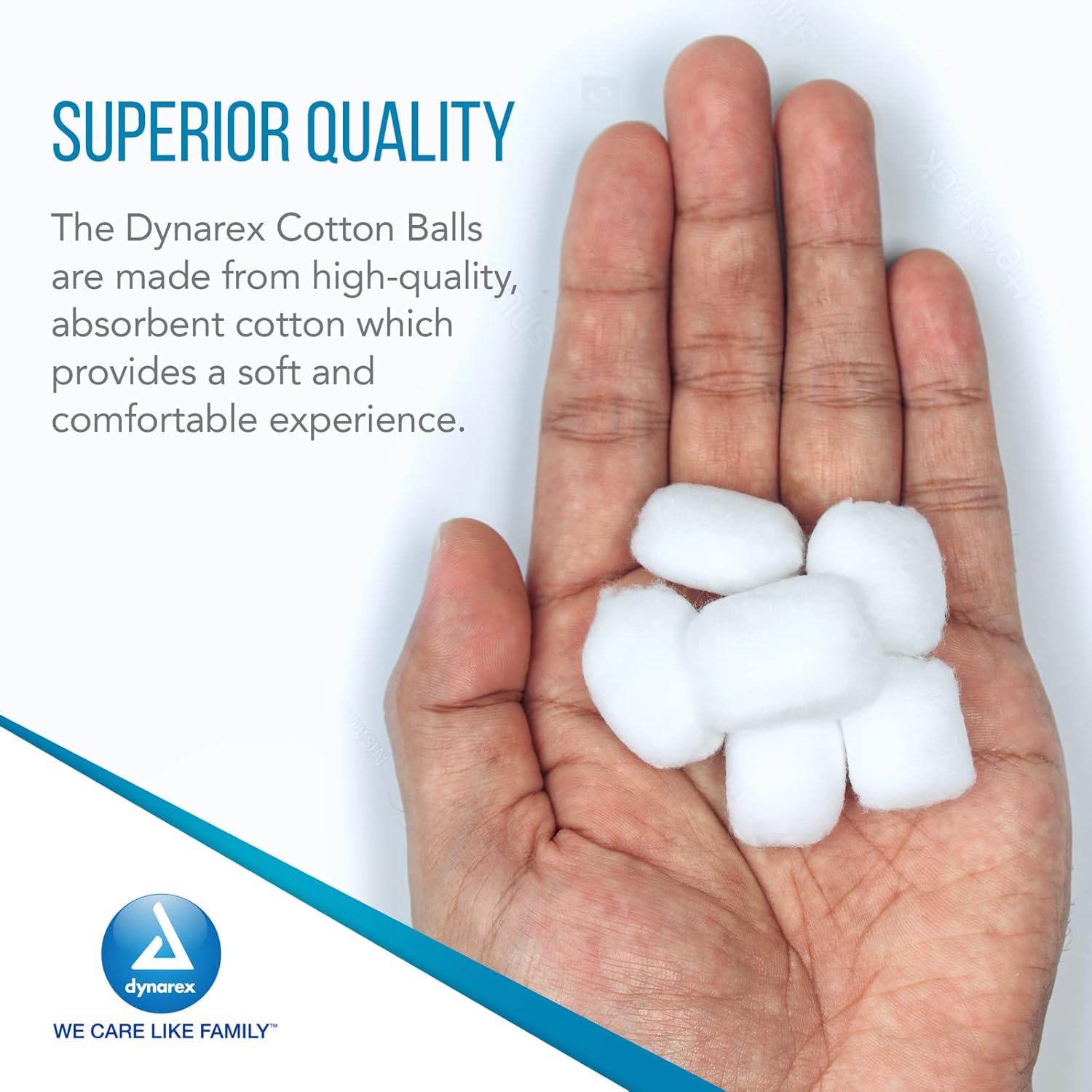Cotton Ball, Non-Sterile, Size Medium, neral pose Swabs, for