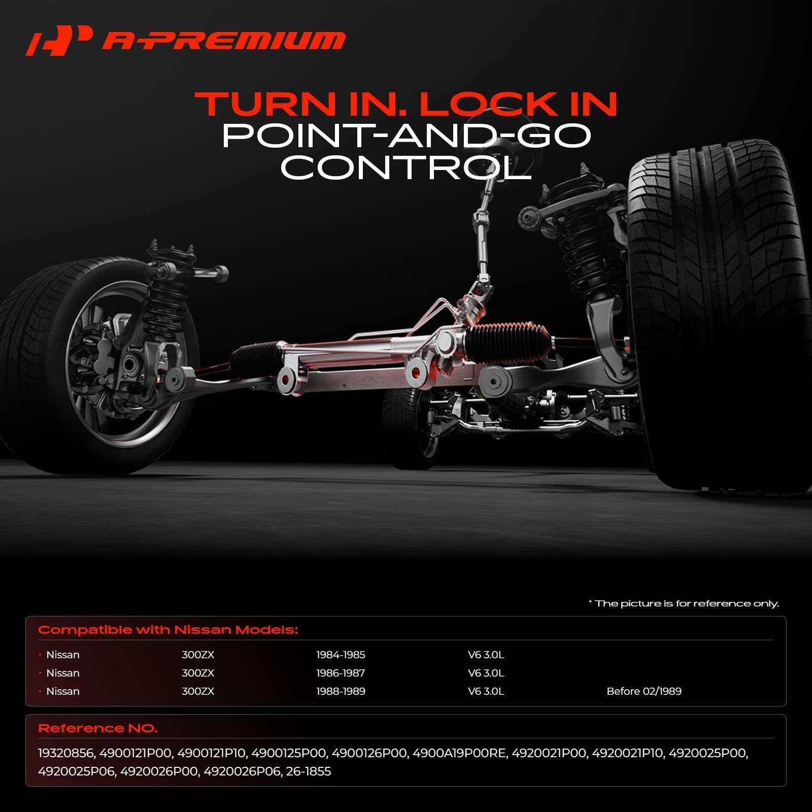 Amazon.com: A-Premium - Hydraulic Power Steering Rack and Pinion