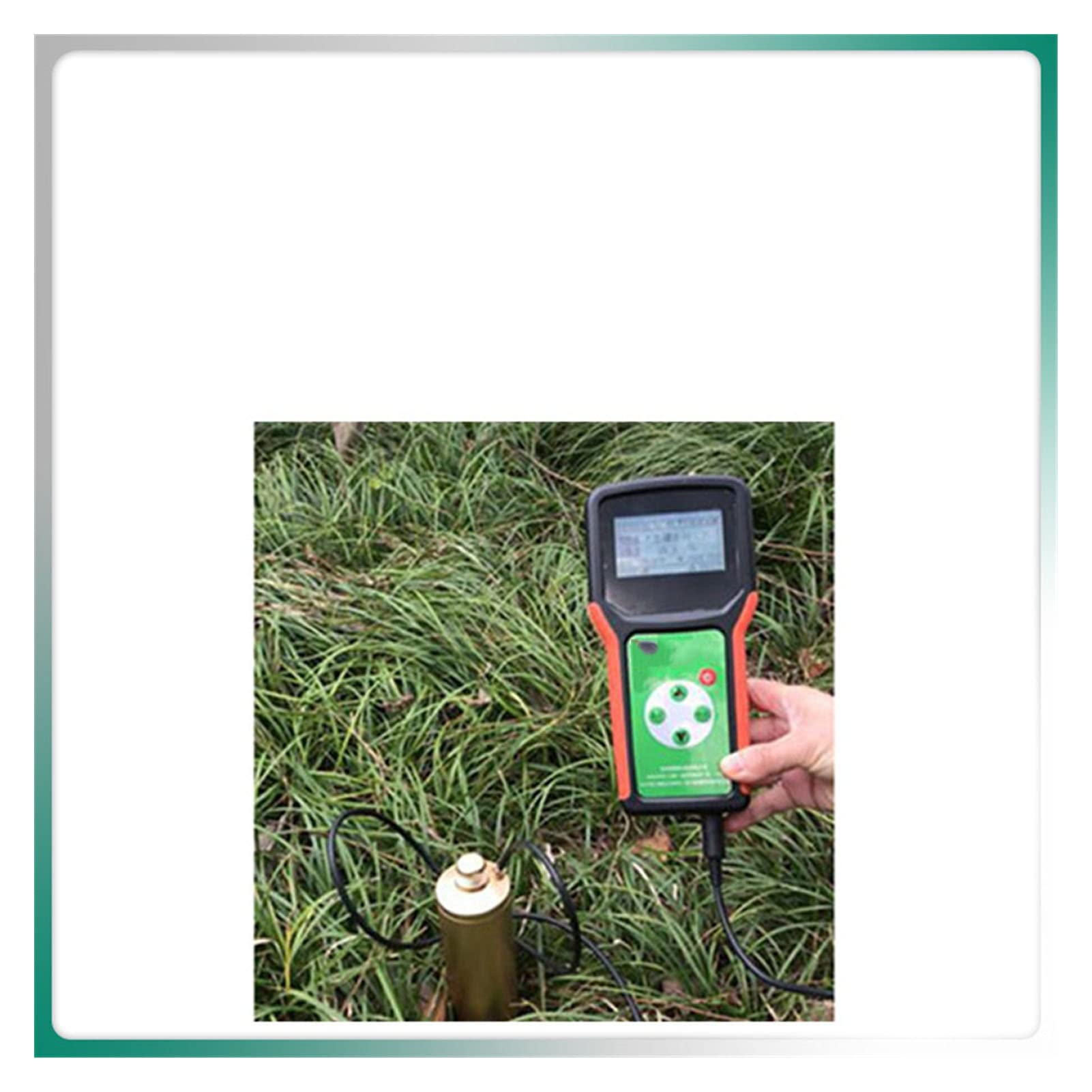 Medidor de Suelo 0-100% Detector de humedad del suelo Campo rápido Resolución: 0,1% Error: 3%