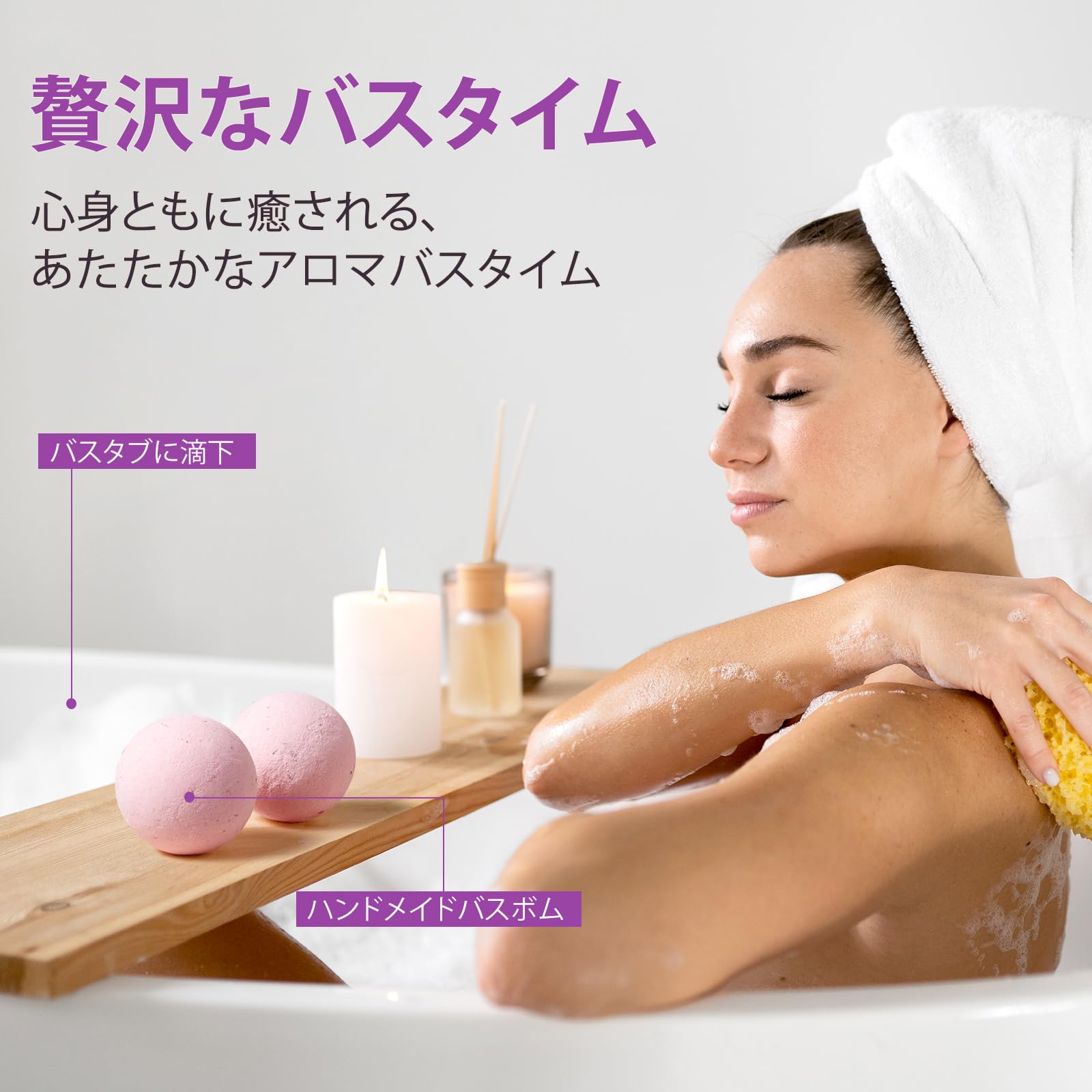 MAYJAM ラベンダーアロマオイル 100ml 天然エッセンシャルオイル