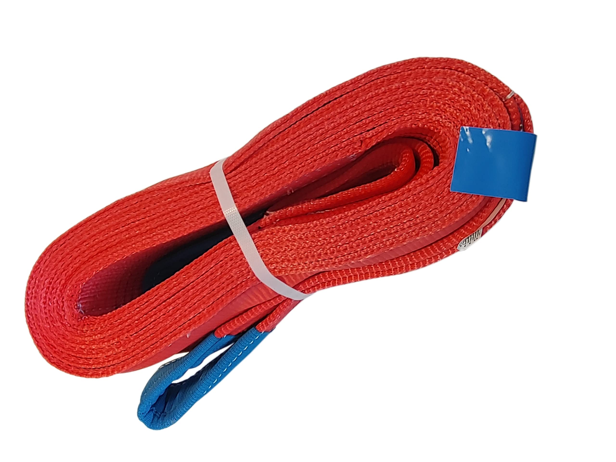 Bande de levage WLL 4-5t, avec boucles, Longueur 2-10m (5t 10m)