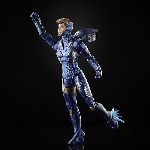 Miniatura 10 de Marvel Legends Series - Figura de acción a escala de 6 pulgadas de capitán y armadura de rescate, paquete de 2, personaje Infinity Saga, diseño