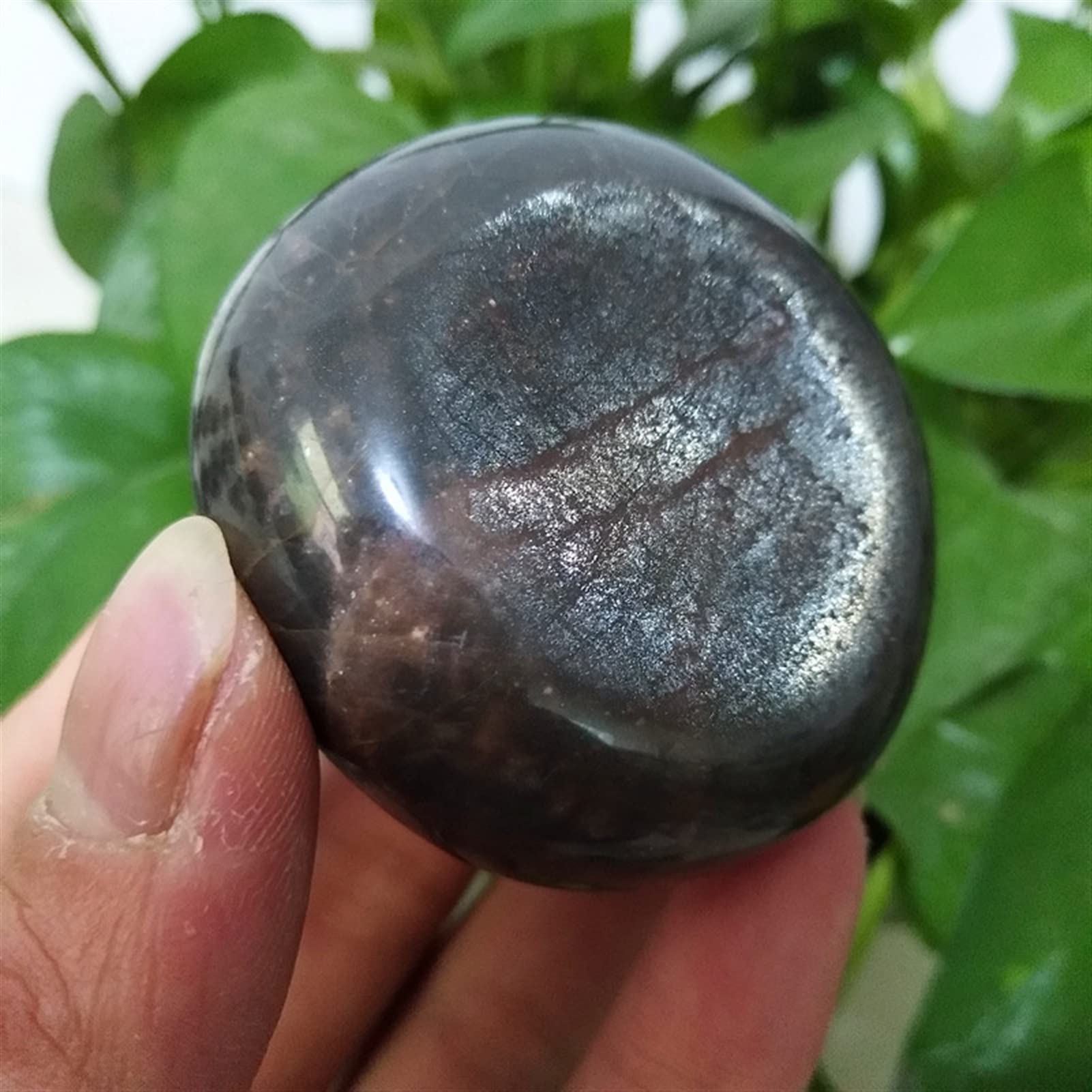 Pierre de Lune Noire brute 158g | Idée Cadeau Bien-être et Décoration Spirituelle