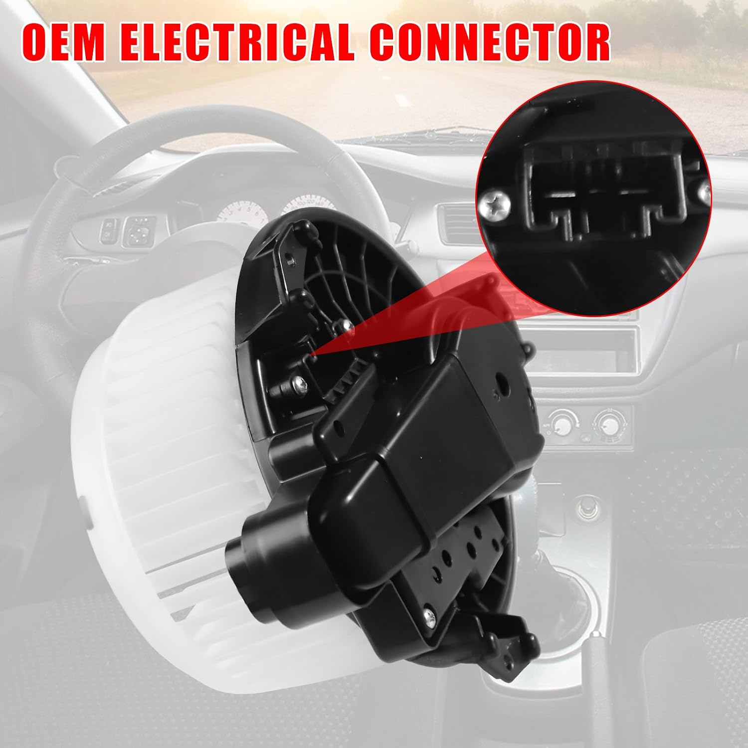 700249 HVAC Blower Motor Assembly with Fan Cage fit for Toyota 2009-2018 Corolla (Only for AUTO A/C), fit for Prius 2010-2015, fit for Prius V 2012-2017, Replaces 87103-02210
